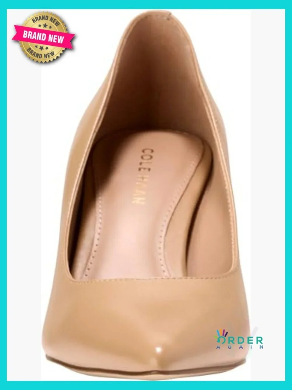 Classic Stiletto Pump with Foam Sock Liner for Comfort Pointed Toe 75mm Heel